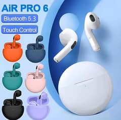 Amazing  Pro 6 TWS Wireless Bluetooth 5.3 Earbuds