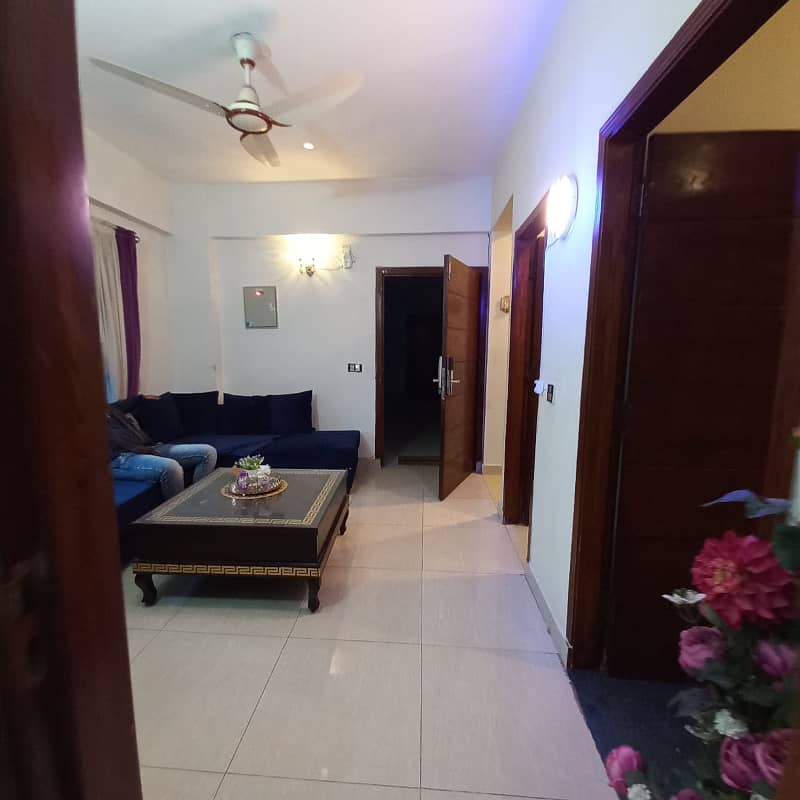 2 bedroom DHA 2 furnished apartments for rent in elciolo A DHA 2 near gigamall Rawalpindi 1