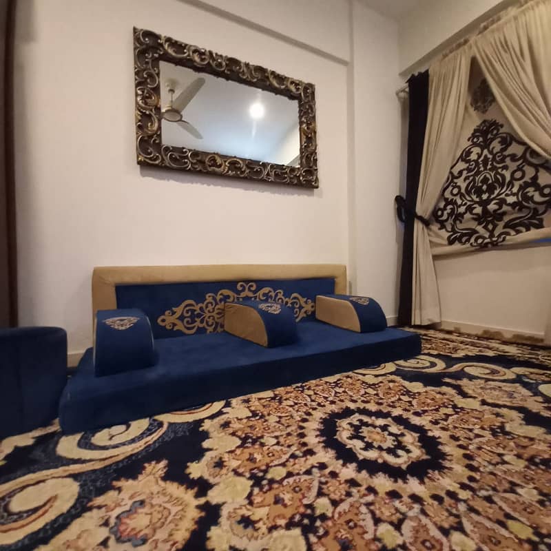 2 bedroom DHA 2 furnished apartments for rent in elciolo A DHA 2 near gigamall Rawalpindi 6