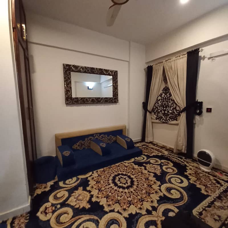 2 bedroom DHA 2 furnished apartments for rent in elciolo A DHA 2 near gigamall Rawalpindi 11