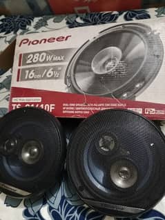 Poineer Car Speakers For Sale with Heavy Base And Tutor Attached