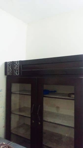 bartan wali almari pure wood 2