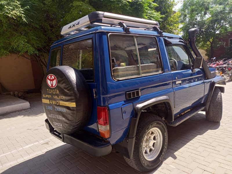 Toyota Land Cruiser 1987 rkr jeep bj 70 4