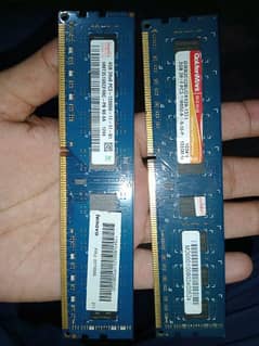 4GB + 2GB ddr3 ram for pc