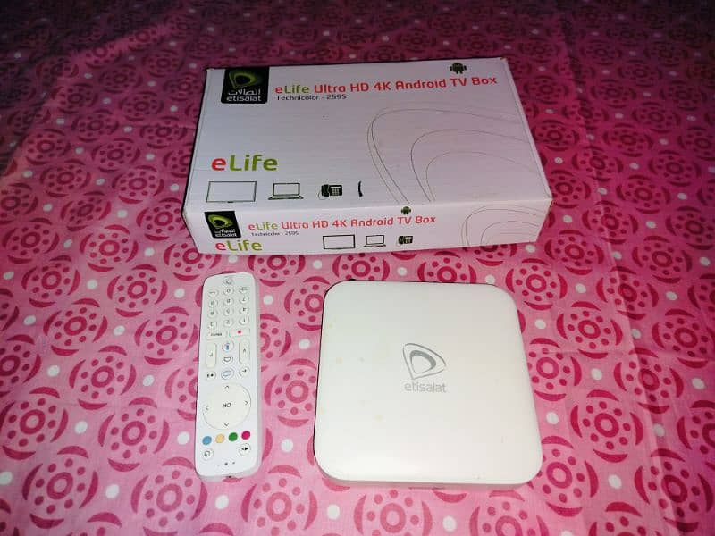 Etisalat Android TV Box 4K 4