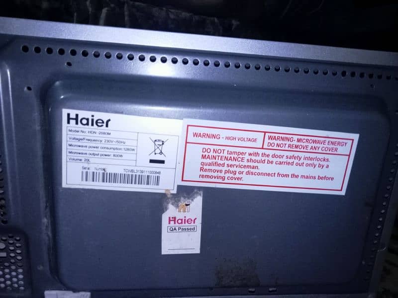 microwave oven haier 20l 1