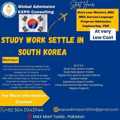 south Korea study + work visa 0