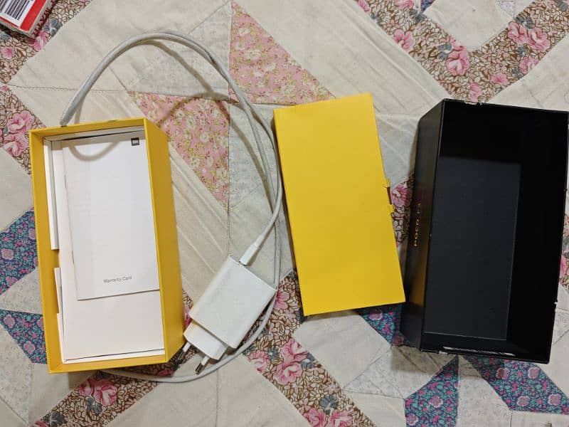 Poco F3 (6/128) 5g,  Original Charger, Cable and Box 5