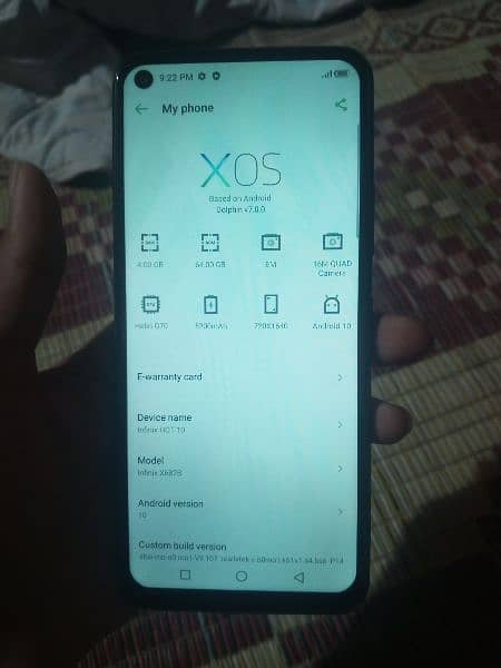 Infinix hote 10 9