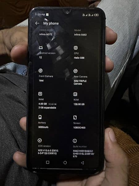 infinix note12 4/128 2