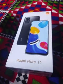 redmi note 11 (2+6 - 8/128 ) with box