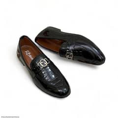 mens leather slip on shoes.