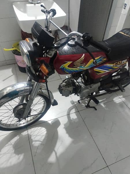 Honda CD 70 2021 model 1