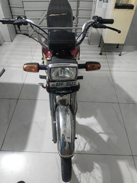 Honda CD 70 2021 model 2