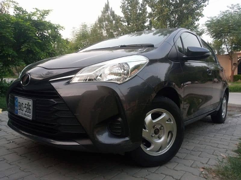 Toyota Vitz 2019 bumper to bumper original paint garanted 2