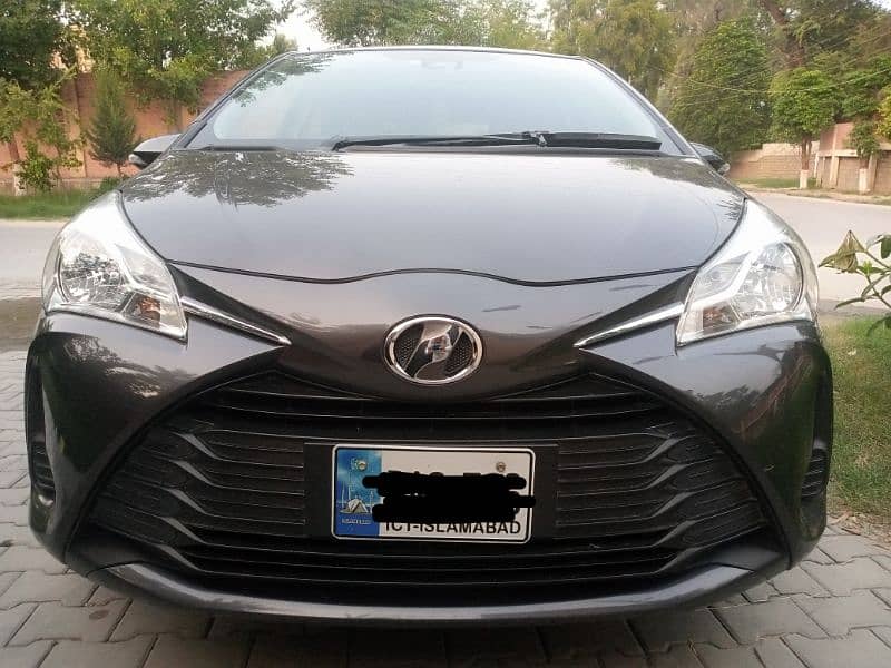 Toyota Vitz 2019 bumper to bumper original paint garanted 12