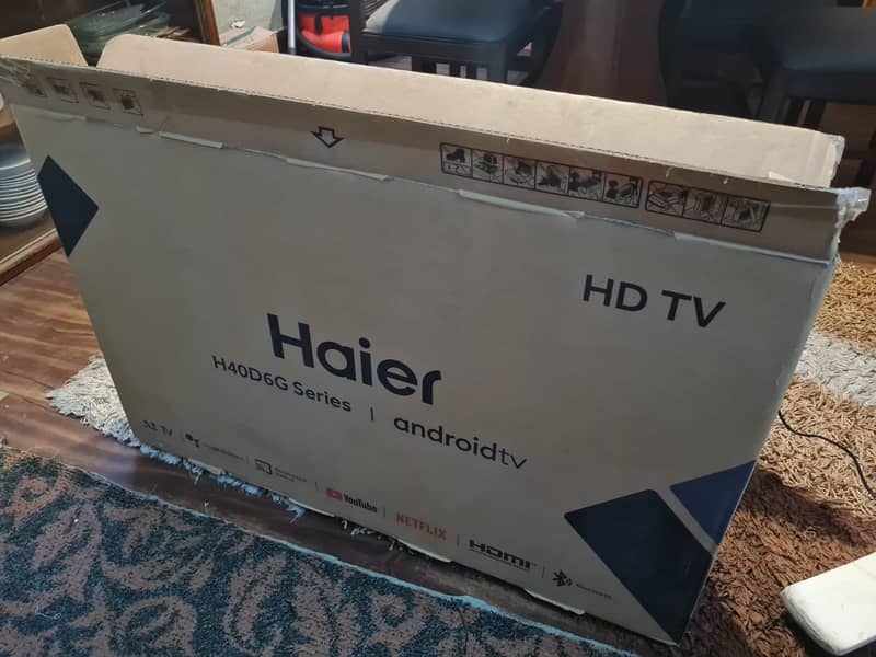 Haier Smart Led 40" 3