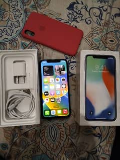 iPhone X PTA Approved LLA Complete box 0