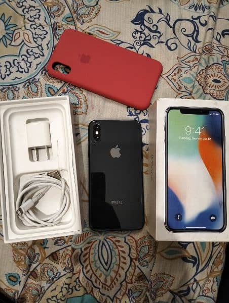 iPhone X PTA Approved LLA Complete box 1