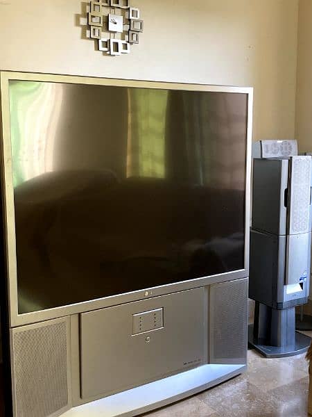 Sony TV with its sound system 0