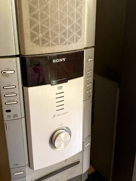 Sony TV with its sound system 5