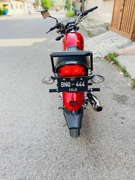 Suzuki GS150 SE (2021) Red Color 7