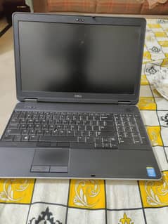 Dell Laptop – Latitude E6540 Core i7 4th Gen, 3 Months Used, 8GB RAM