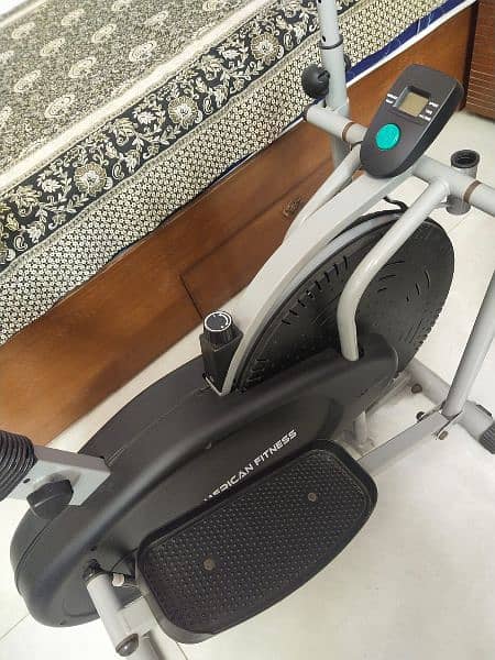 Exercising Elliptical Cycling Machine 2