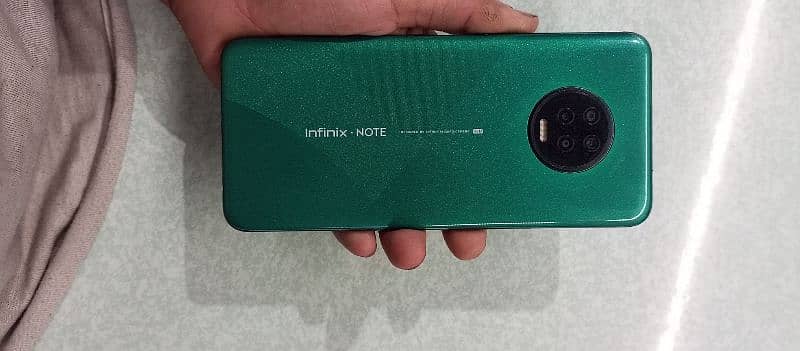 infinix Note 7 4/128 Mobile with Charger No Box 7