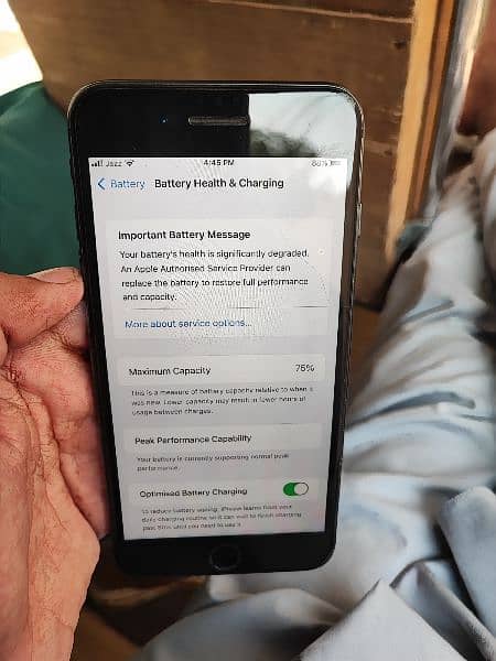 iphone 8 plus official PTA approved 64gb battery service 6