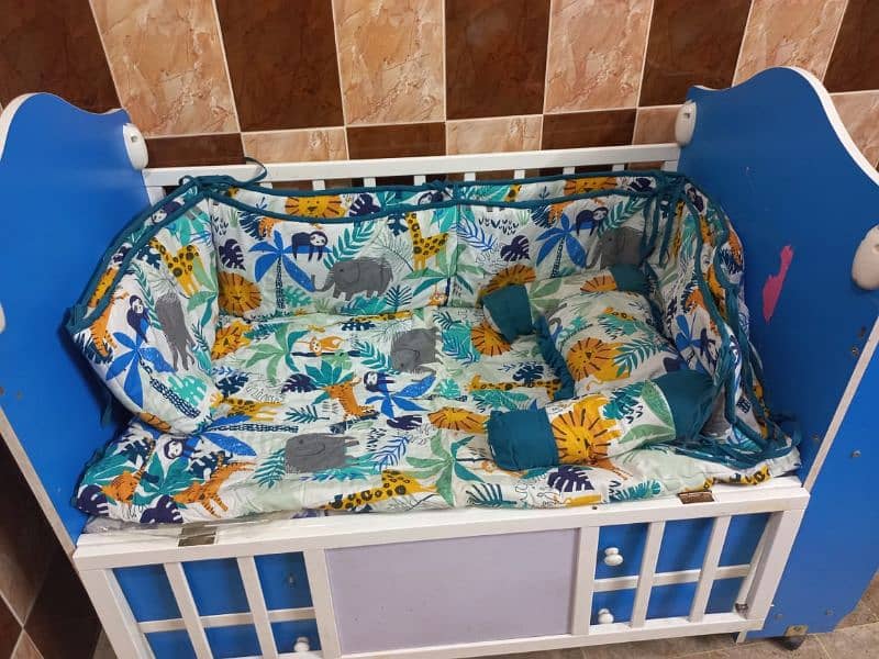 Baby Cot | Kids Bed Cot | Kids Baby Cot Set 2