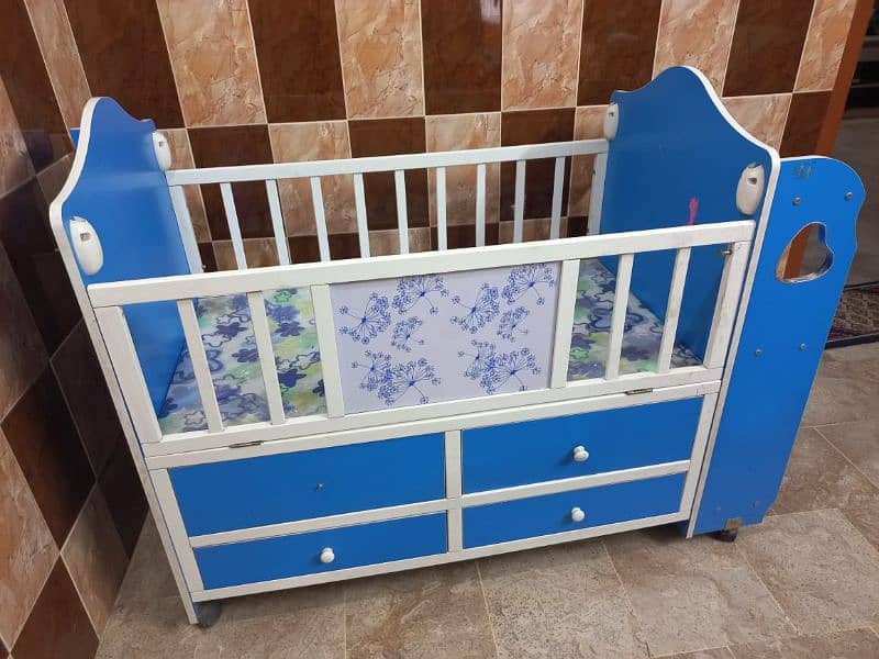 Baby Cot | Kids Bed Cot | Kids Baby Cot Set 3