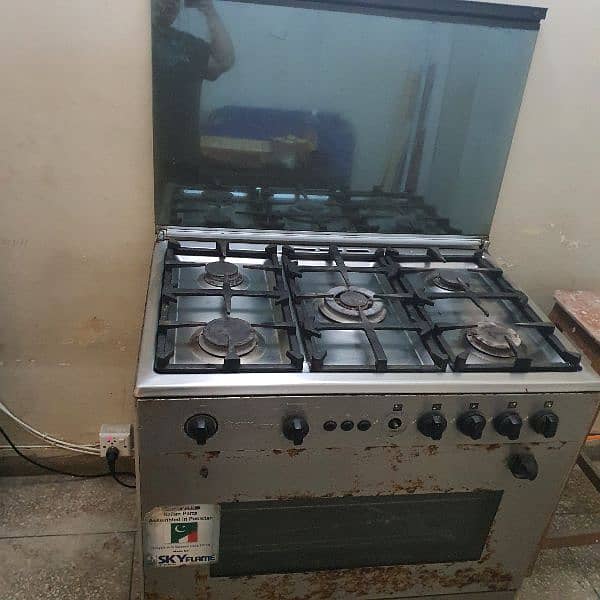 Cooking range 1