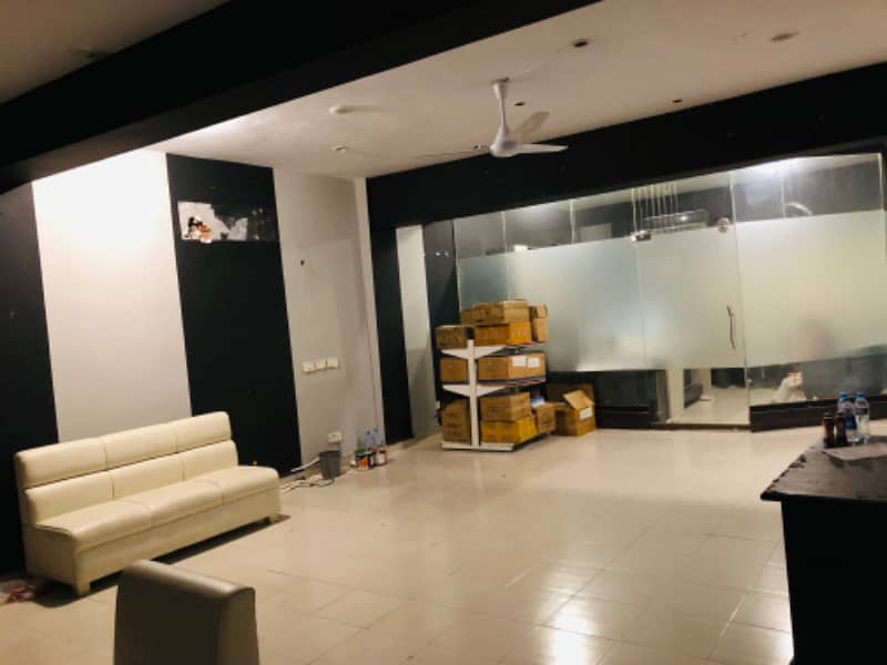 Hot location 7 Marla second floor office for rent phase 1. 8