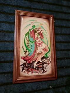 Vintage Persian Oil painting for sale