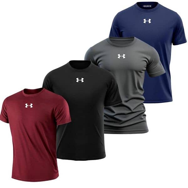 MENS DRY FIT T-SHIRT - PACK OF 4 0