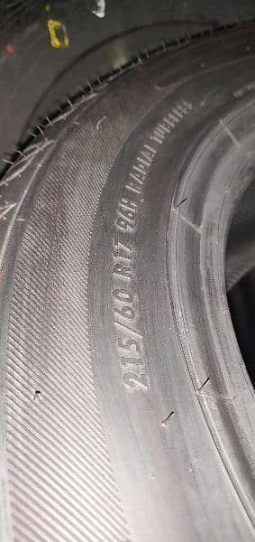 juke vezel 215-60-17 size tyre 6