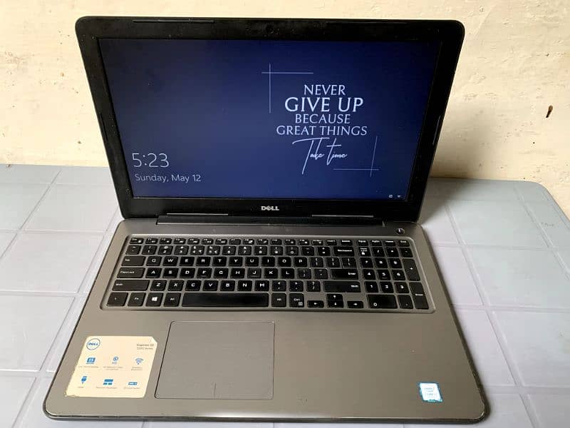 Dell Laptop core I7 7th generation Inspiron 15 5000 series 9