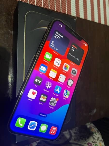 iPhone 12 pro max 256 gb dual physical pta approved 5