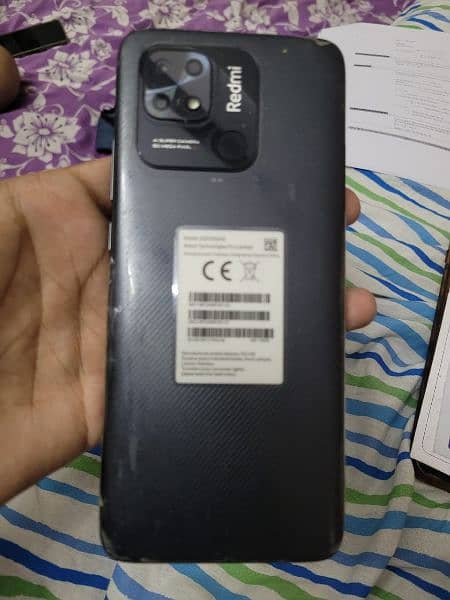 Redmi 10C 4/128, for sale, sealed pack, slight crack on bottom, no iss 4