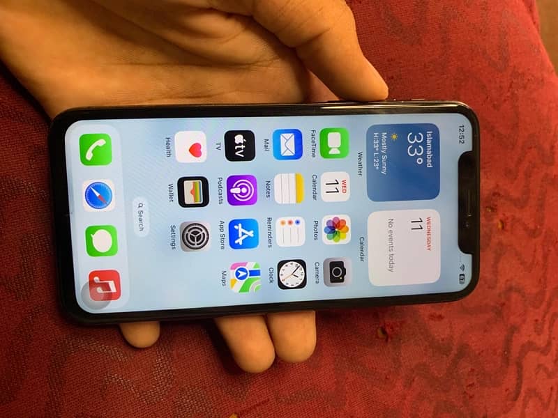 IPHONE X ALL OK NoN PTA 64 GB BATTERRY HEALTH 74 3