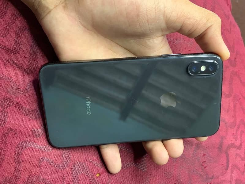 IPHONE X ALL OK NoN PTA 64 GB BATTERRY HEALTH 74 4