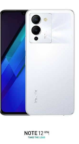 infinix Note 12 G96 PTA approved snowall color 10