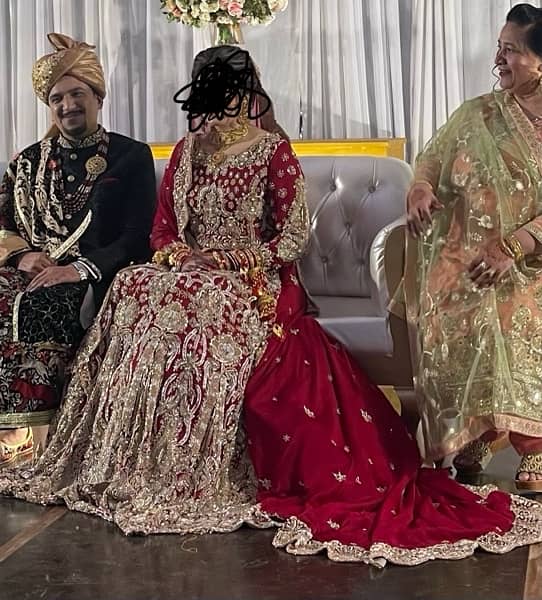 bridal lehnga baraat 2