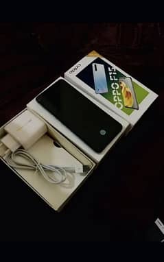 Oppo f15 (8/256GB)full box lush condition. price final hai