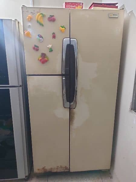 National 3 Door Refrigerator 4