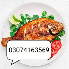 Fry fish and BBQ chef available