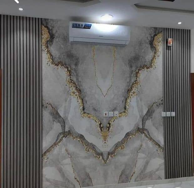 false ceiling/PVC wall panels/wallpaper 6