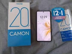 camon 20 pro condition 10by10 box charger st ha white color ha no open 0