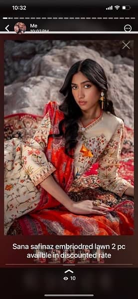 sana safinaz  0rignal embriodred suits in sale 8